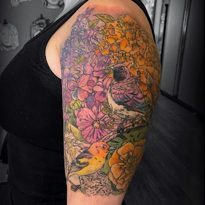 Caffeinated Caterpillar Tattoo Spa