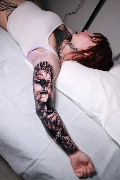 Happy fun time tattoo