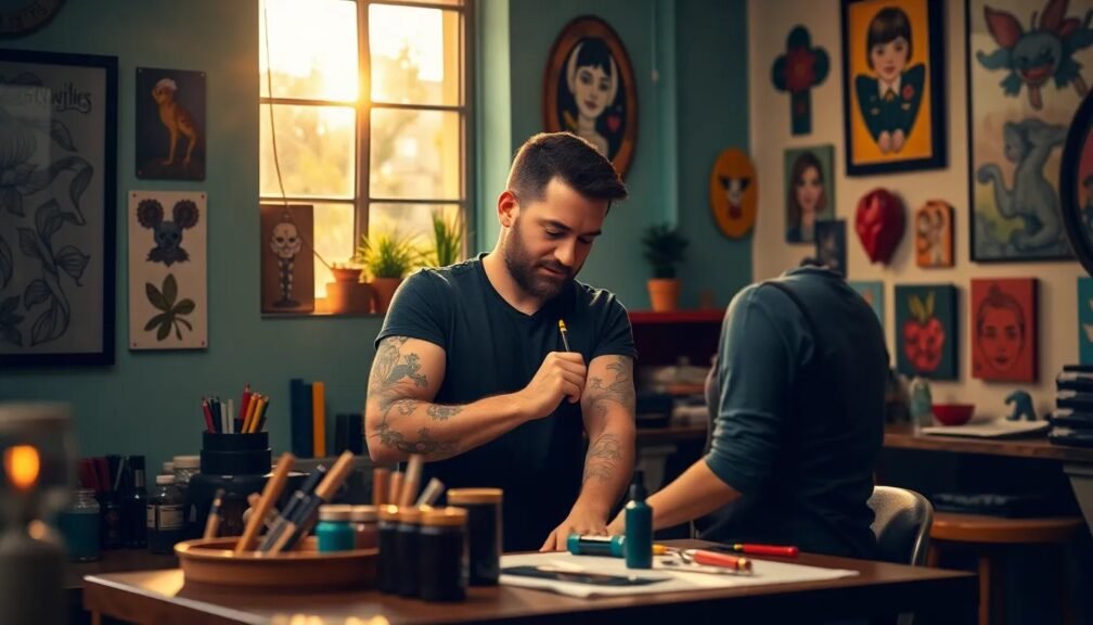 Stick and Poke Tattoo Studio: Crafting Unique Body Art