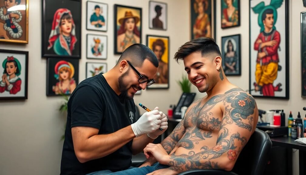 Tattoo Studio: Transforming Skin into Art with Skill