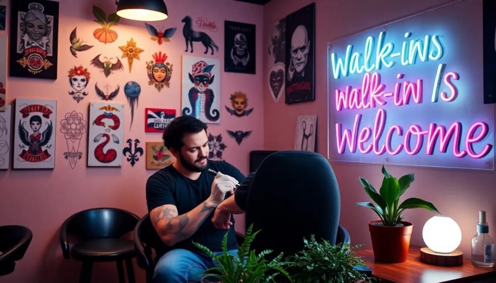 Tattoo Walk Ins: Your Guide to Last-Minute Ink Choices